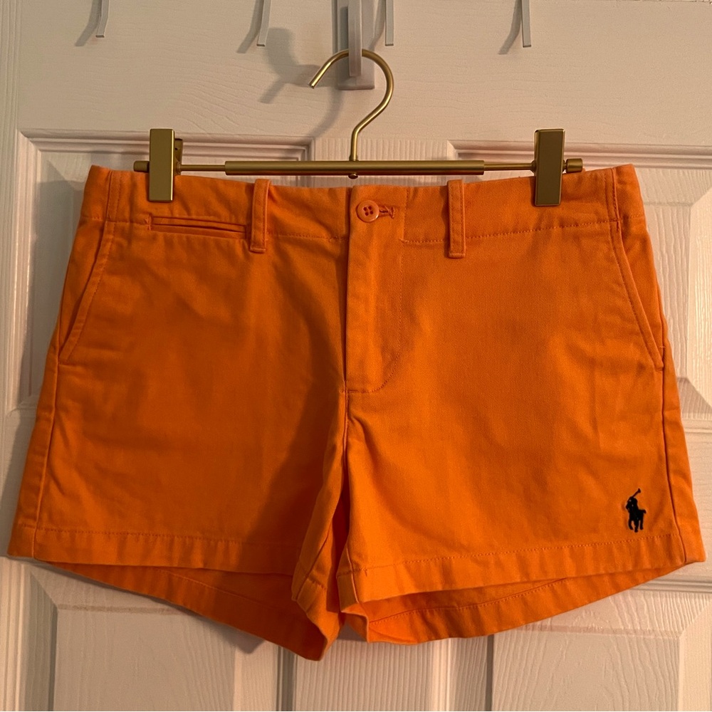 Ralph Lauren Orange Shorts - Size 2